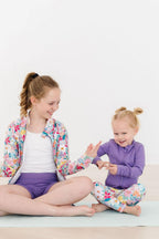 SALE Playful Purple Active Shorty Shorts by Mila & Rose ®