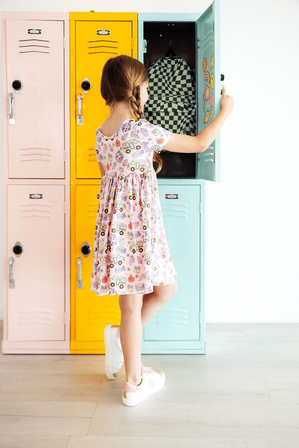 Playground Princess S/S Pocket Twirl Dress by Mila & Rose ®