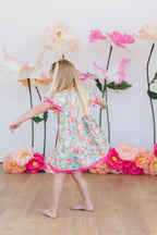 Preppy Petals Pom Pom Dress by Mila & Rose ®