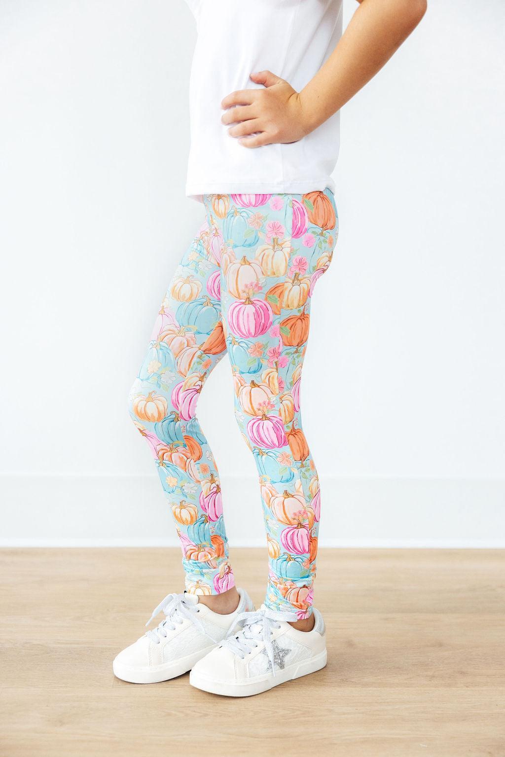 Preppy Pumpkins Leggings by Mila & Rose ®