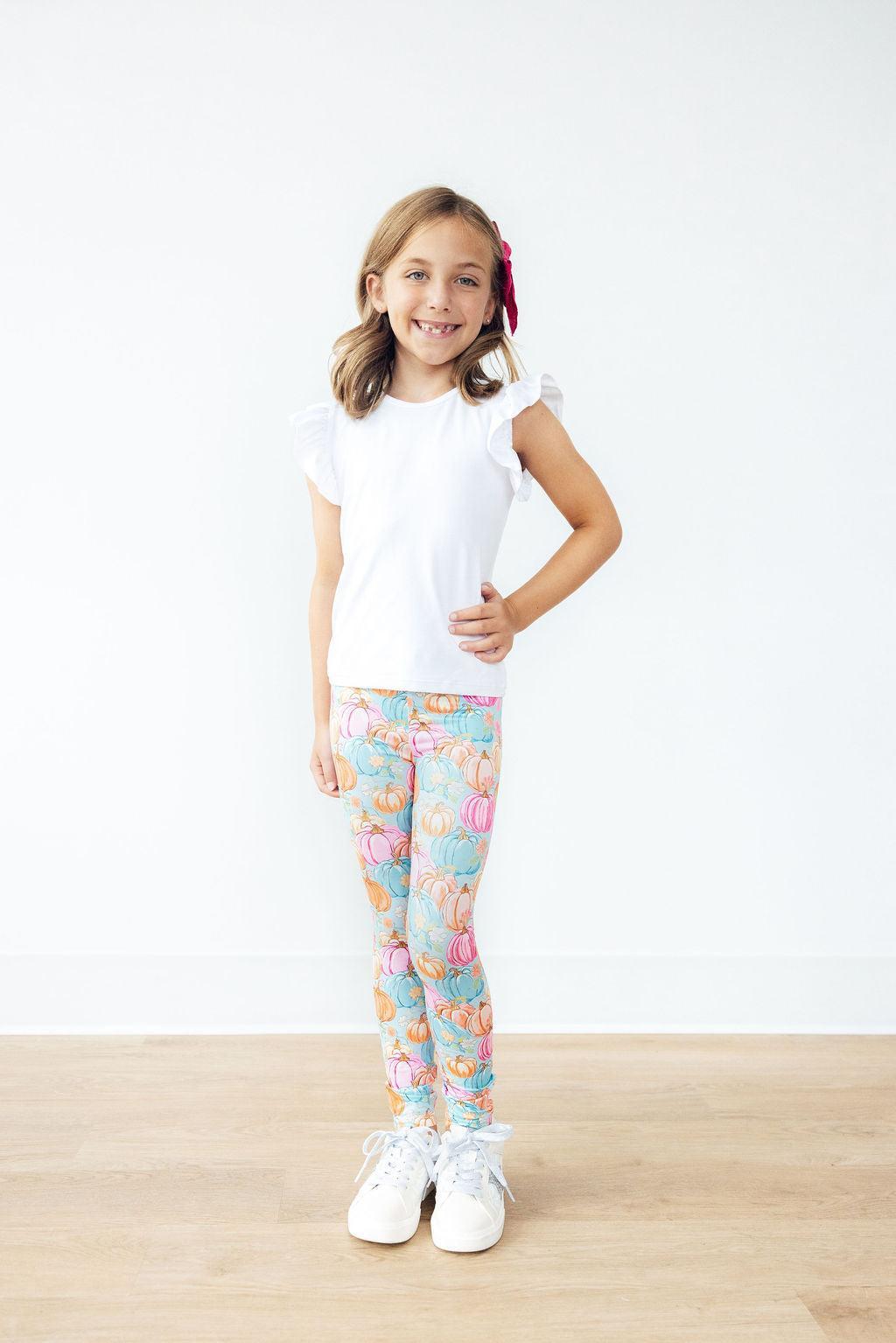 Preppy Pumpkins Leggings by Mila & Rose ®