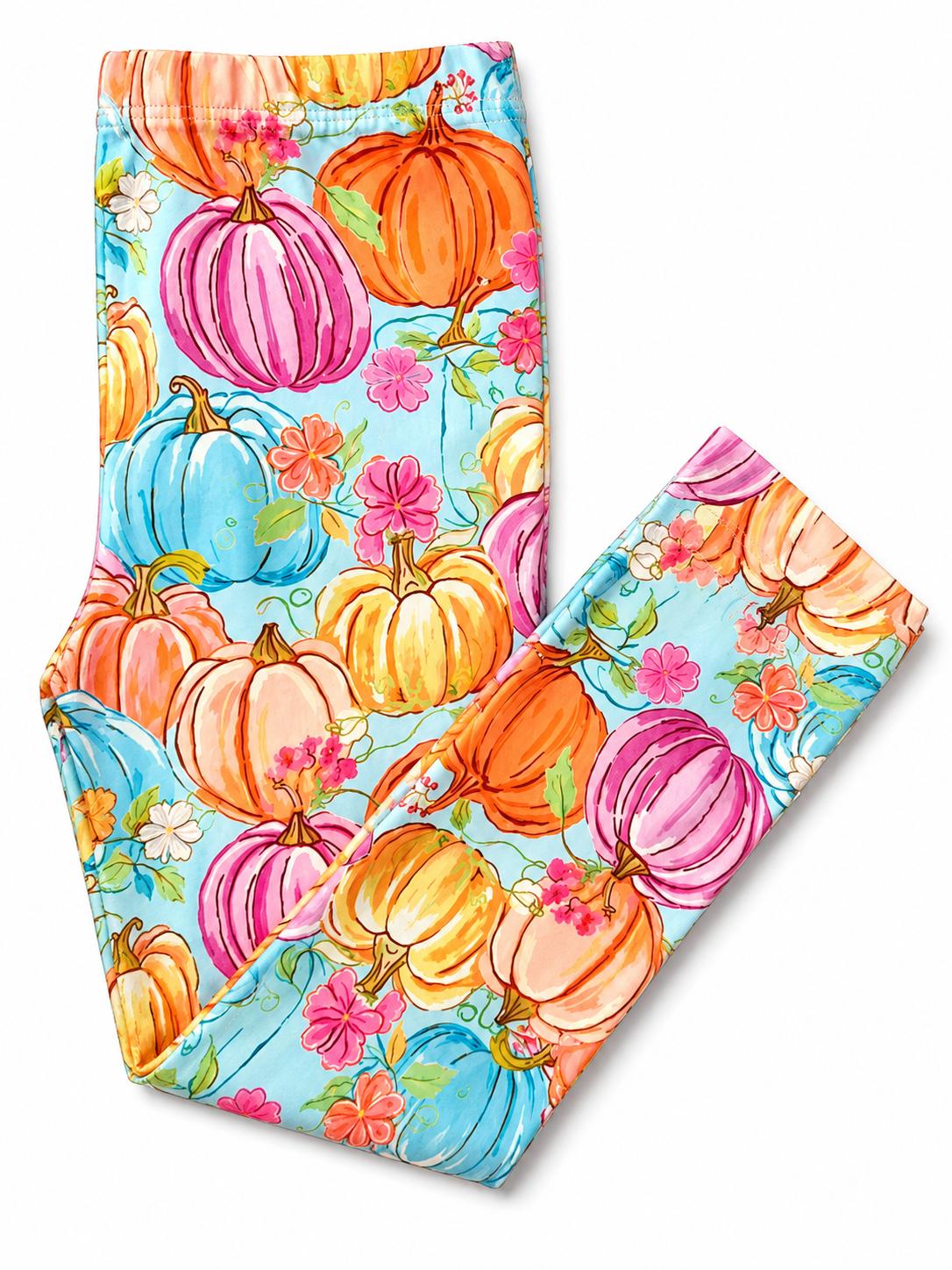 Preppy Pumpkins Leggings by Mila & Rose ®