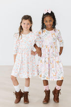 Pretty Pumpkins Ruffle Twirl Dress by Mila & Rose ®