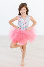 Pretty in Pink Flamingos Tank Tutu Leotard by Mila & Rose ®