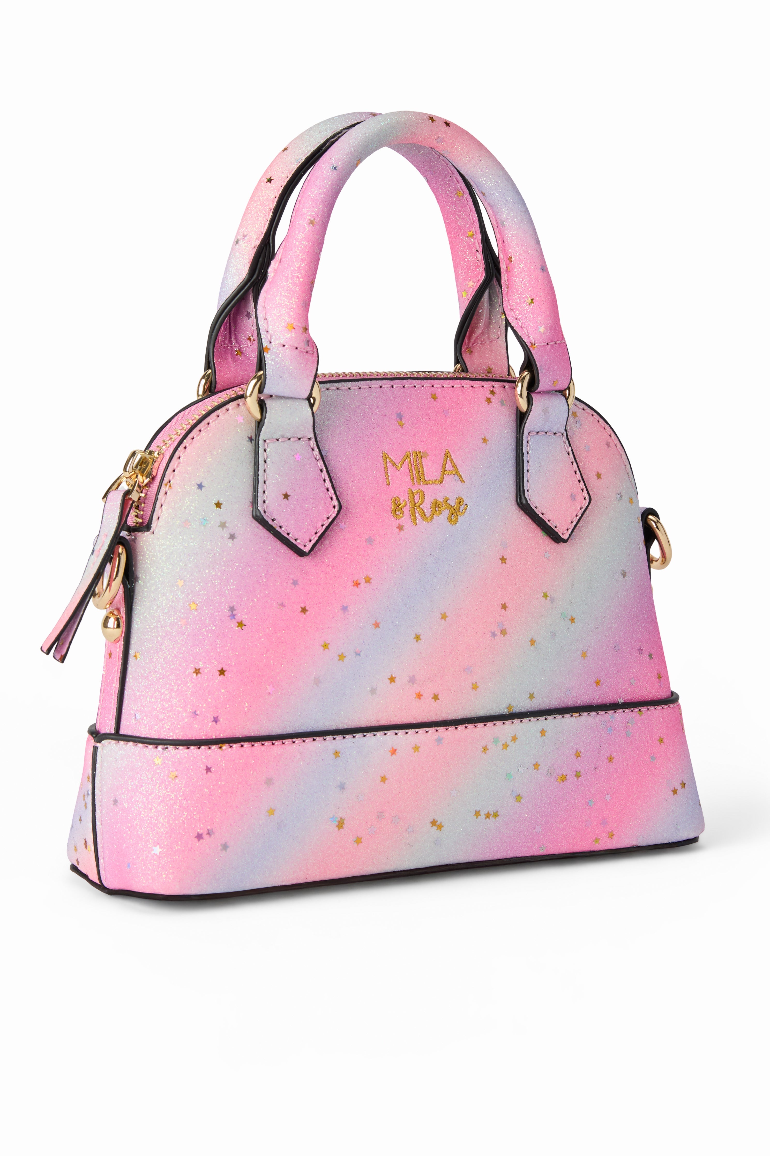 Princess Glitter Girl's Crossbody Purse by Mila & Rose ®