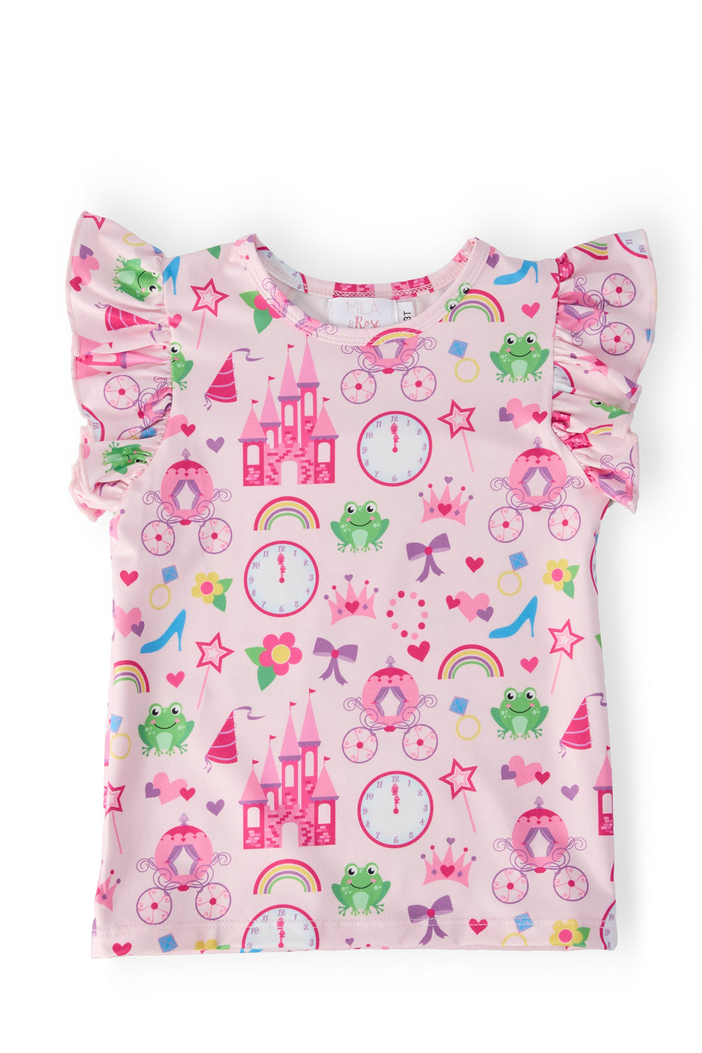 Princess & the Froggie S/S Ruffle Tee by Mila & Rose ®