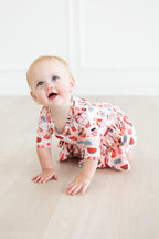 Puppy Love 3/4 Sleeve Twirl Bodysuit by Mila & Rose ®