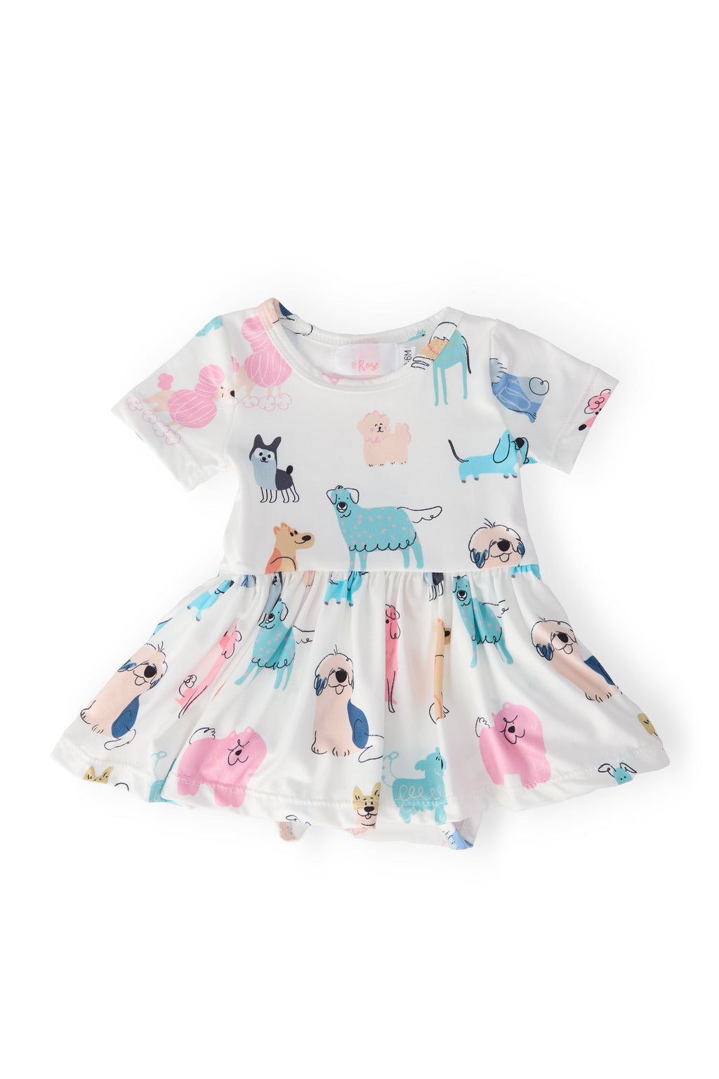 Puppy Pals S/S Twirl Bodysuit by Mila & Rose ®