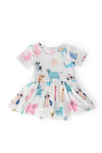Puppy Pals S/S Twirl Bodysuit by Mila & Rose ®