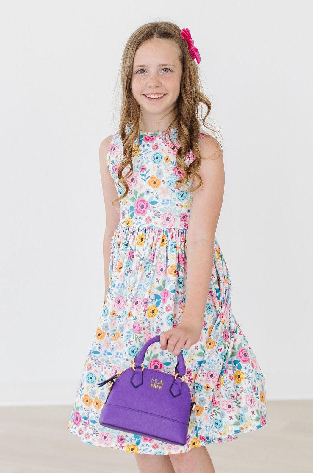 Purple Girl's Crossbody Purse by Mila & Rose ®