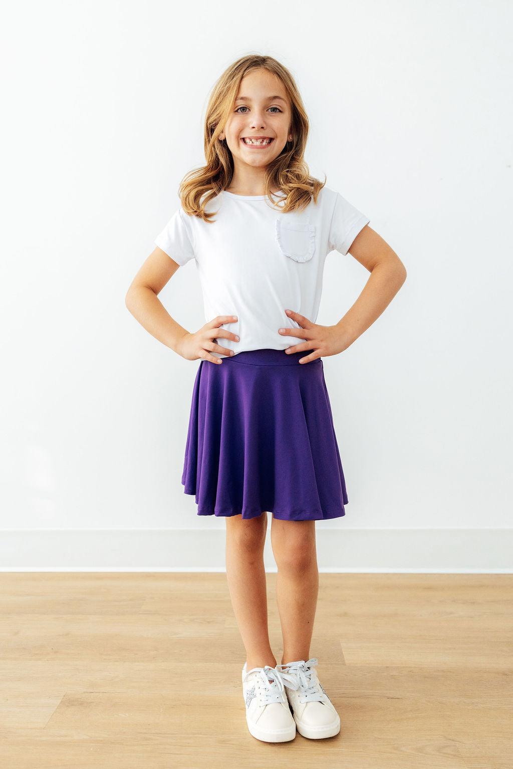 Purple Twirl Skort by Mila & Rose ®