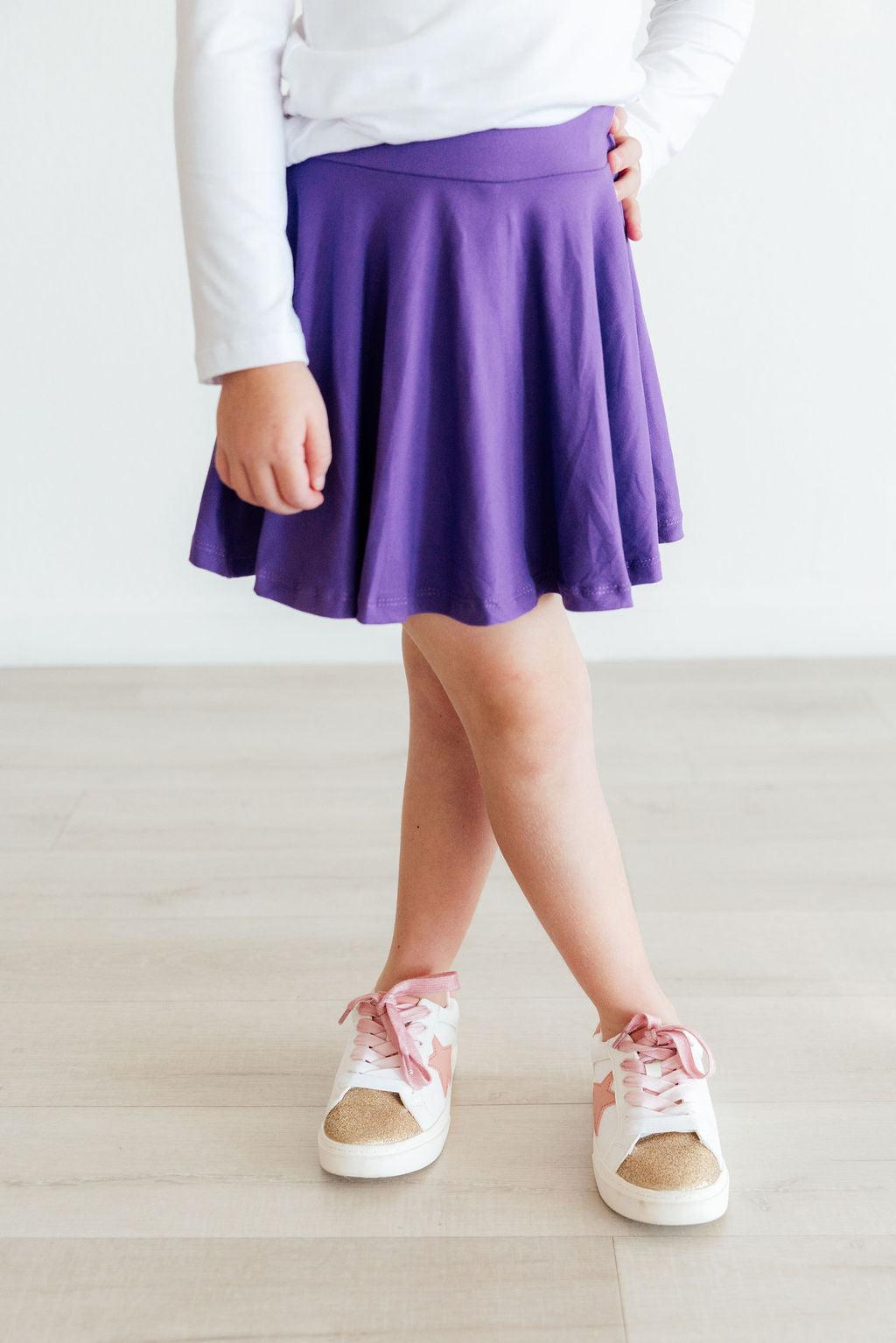 Purple Twirl Skort by Mila & Rose ®