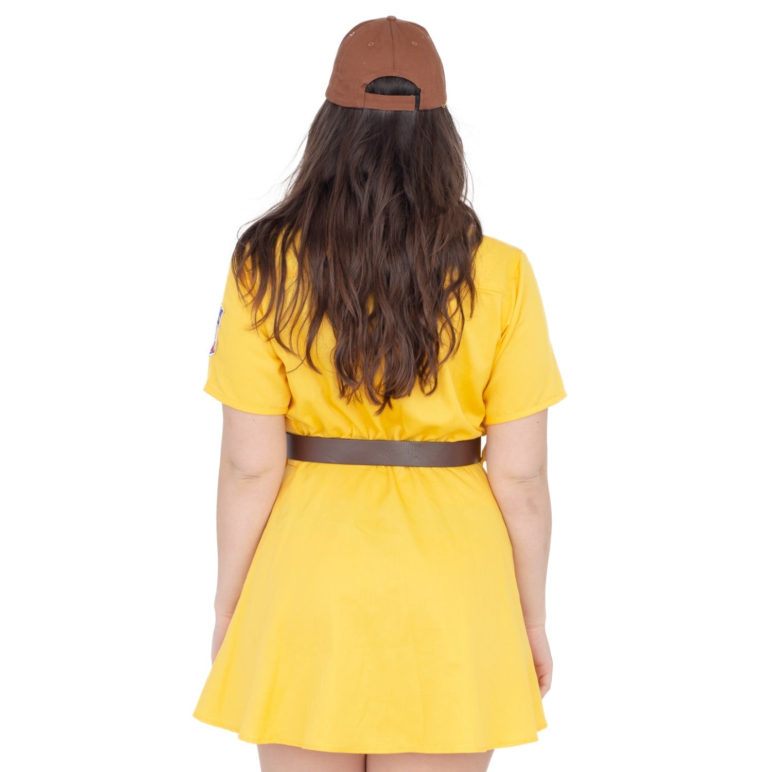 Racine Belles AAGPBL Baseball Women's Halloween Cosplay Costume Dress by TVStoreOnline