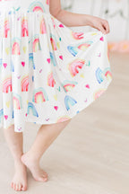 Radiant Rainbows Tank Twirl Dress by Mila & Rose ®