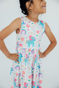 Rainbow Meadows Tank Twirl Dress by Mila & Rose ®