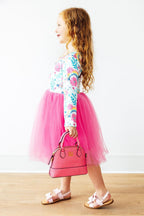 Neon Pink Glitter Girl's Crossbody Purse by Mila & Rose ®