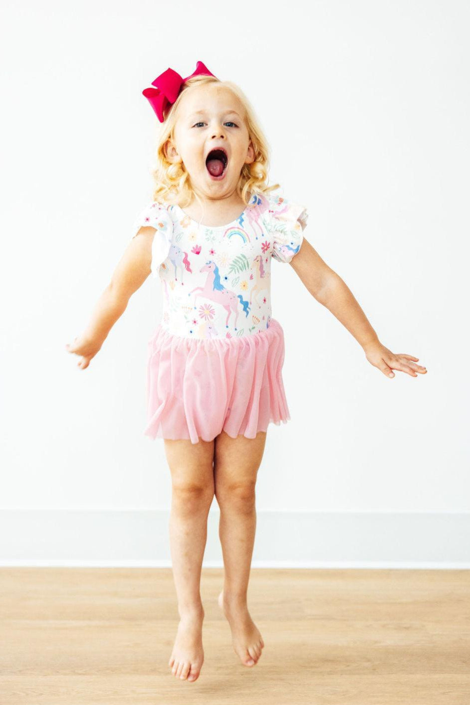 Rainbow Vibes S/S Twirl Leotard by Mila & Rose ®