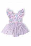 Rainbow Dreams S/S Twirl Leotard by Mila & Rose ®
