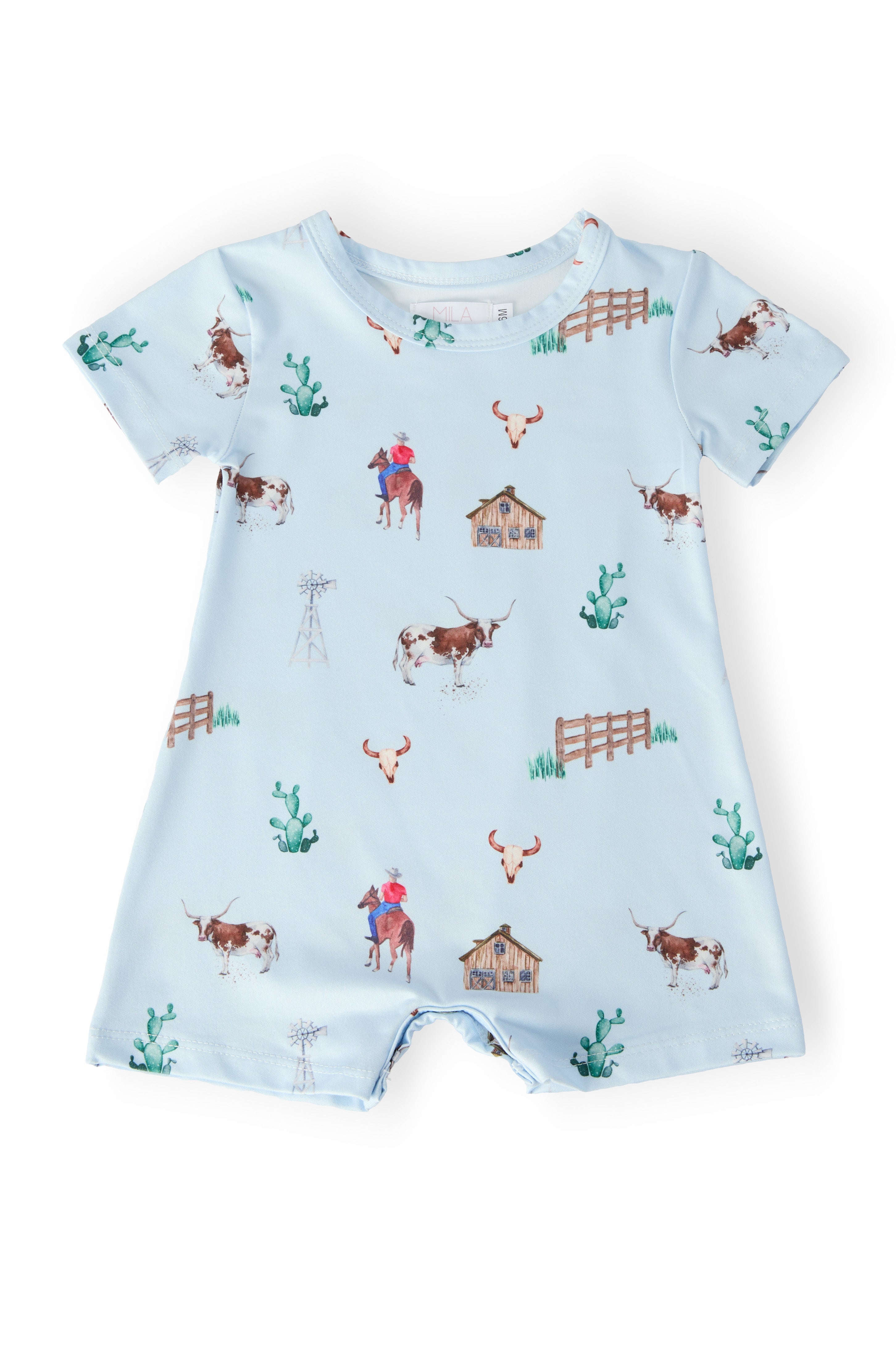 Ranch Hand S/S Shorty One-Piece by Mila & Rose ®