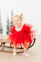 Red 3/4 Tutu Leotard by Mila & Rose ®
