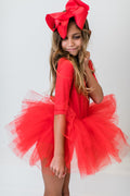 Red 3/4 Tutu Leotard by Mila & Rose ®