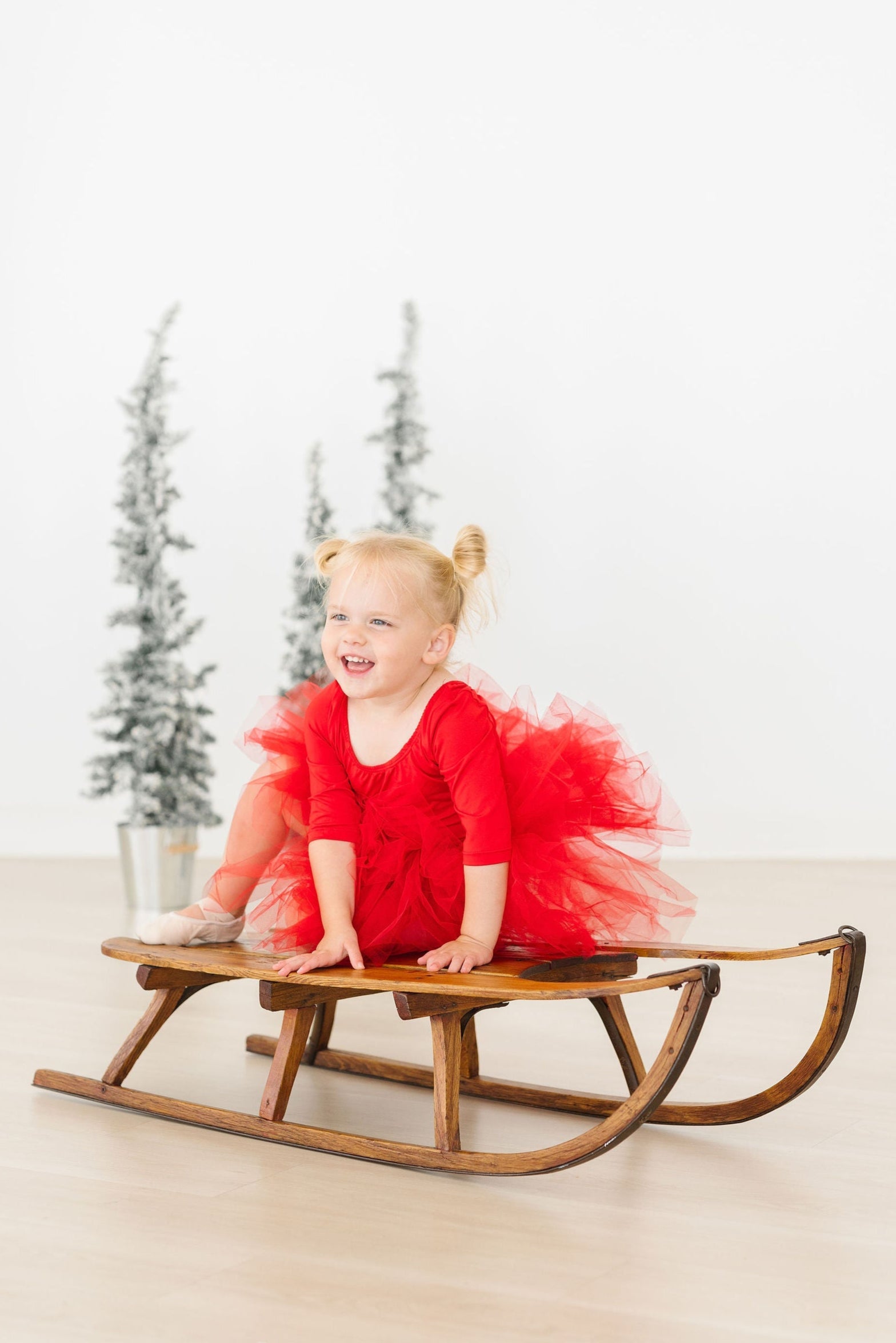 Red 3/4 Tutu Leotard by Mila & Rose ®