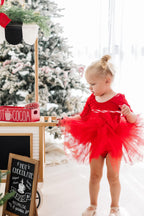Red 3/4 Tutu Leotard by Mila & Rose ®