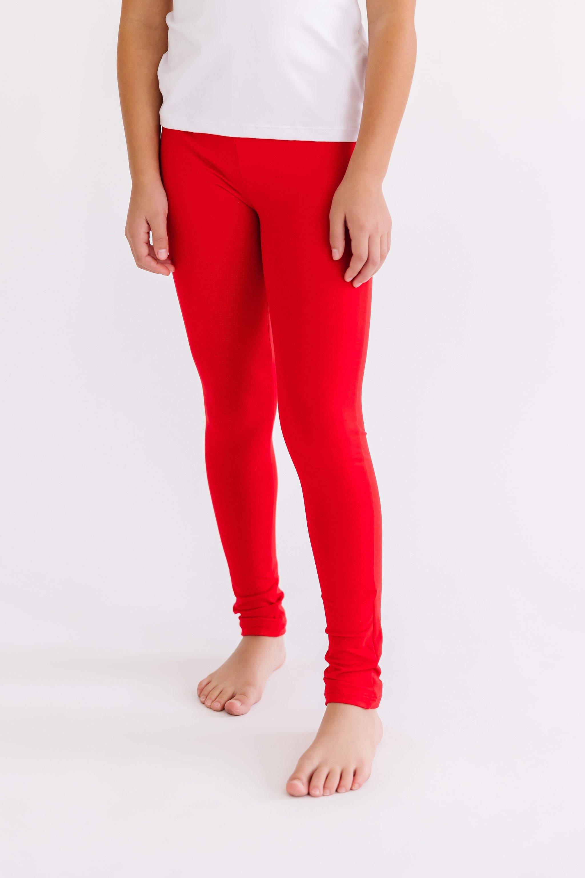 Red Leggings by Mila & Rose ®