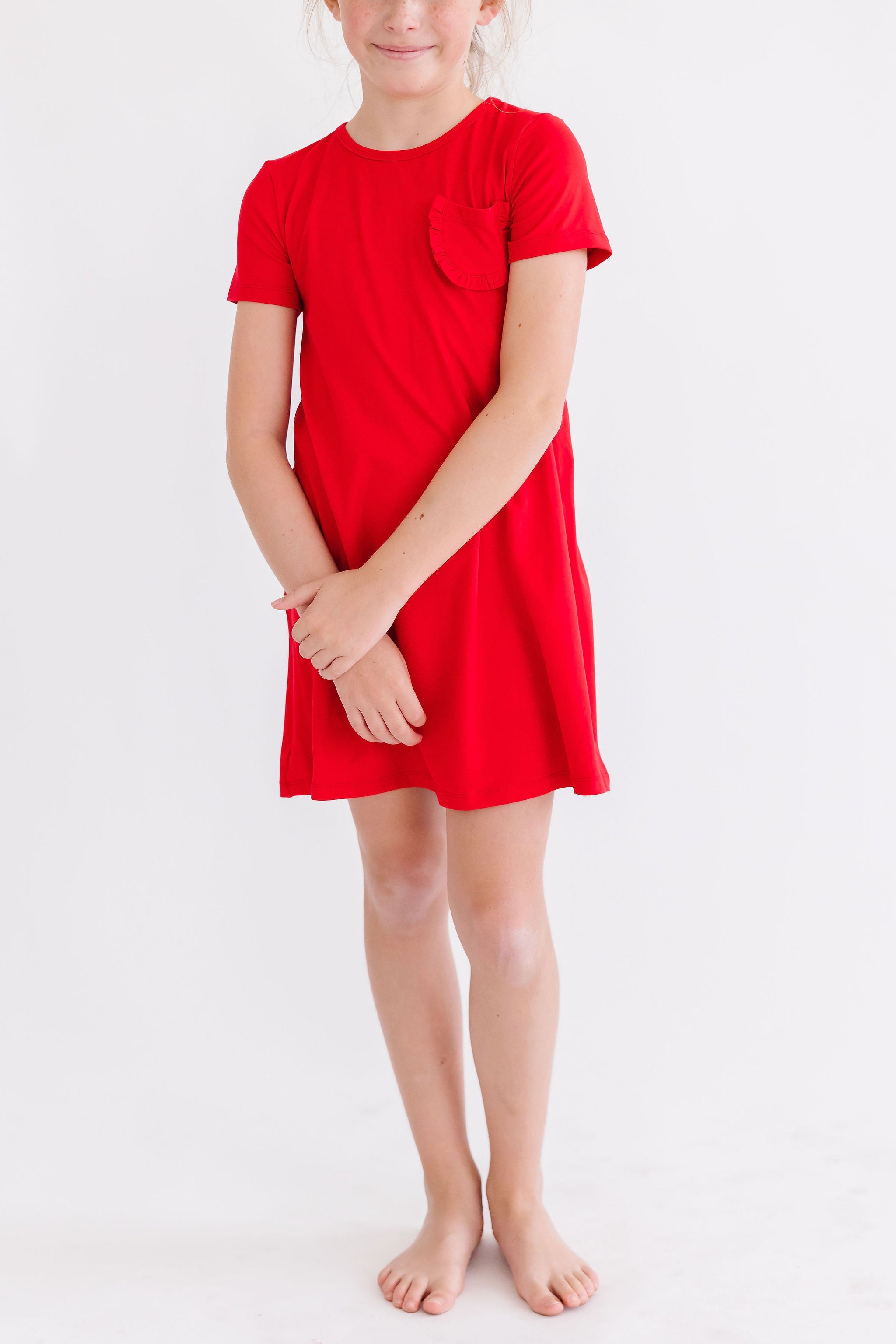 Red T-Shirt Dress by Mila & Rose ®
