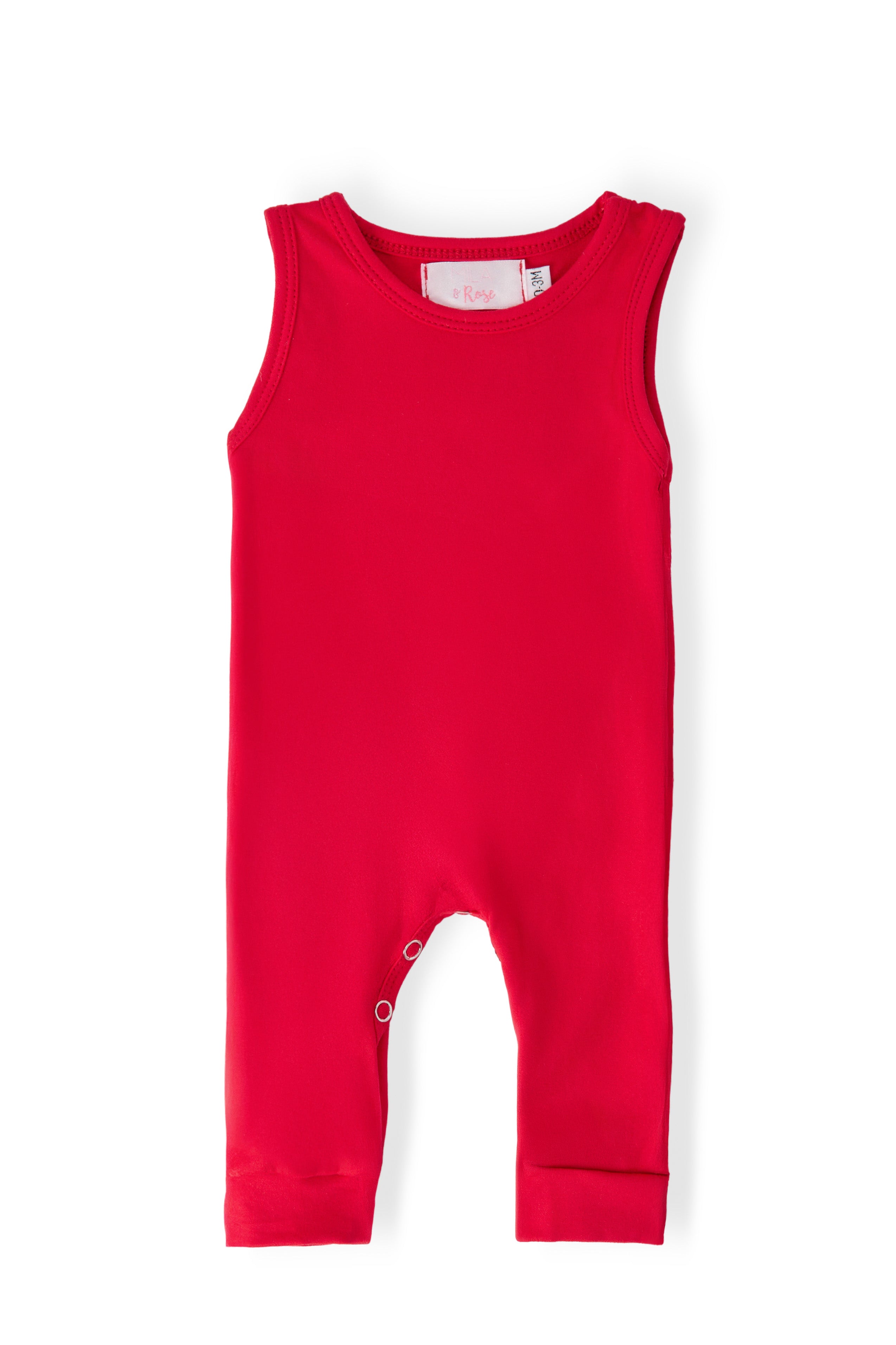 Red Tank One-Piece Jogger by Mila & Rose ®