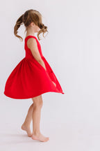 Red Tank Pocket Twirl Dress by Mila & Rose ®
