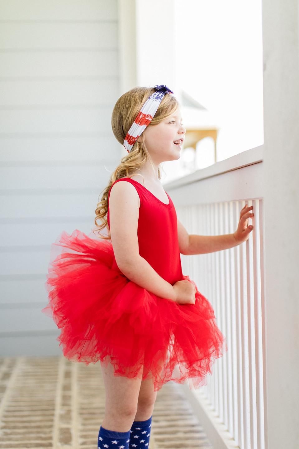 Red Tank Tutu Leotard by Mila & Rose ®