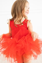 Red Tank Tutu Leotard by Mila & Rose ®