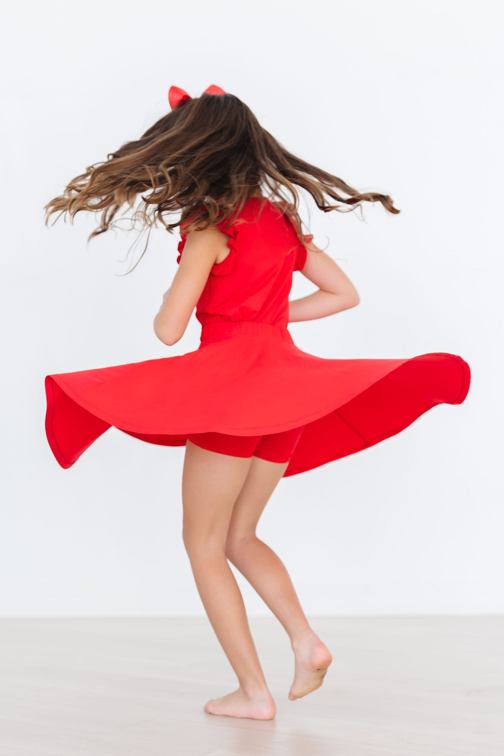 Red Twirl Skort by Mila & Rose ®