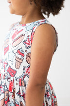 SALE Red, White & BBQ Tank Twirl Dress by Mila & Rose ®