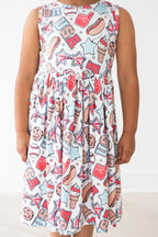 SALE Red, White & BBQ Tank Twirl Dress by Mila & Rose ®