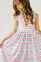 Red, White & Cute Tank Twirl Dress by Mila & Rose ®
