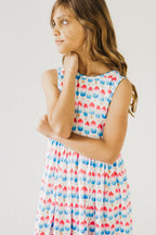 Red, White & Cute Tank Twirl Dress by Mila & Rose ®