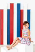 Red, White & Cute Tank Twirl Dress by Mila & Rose ®