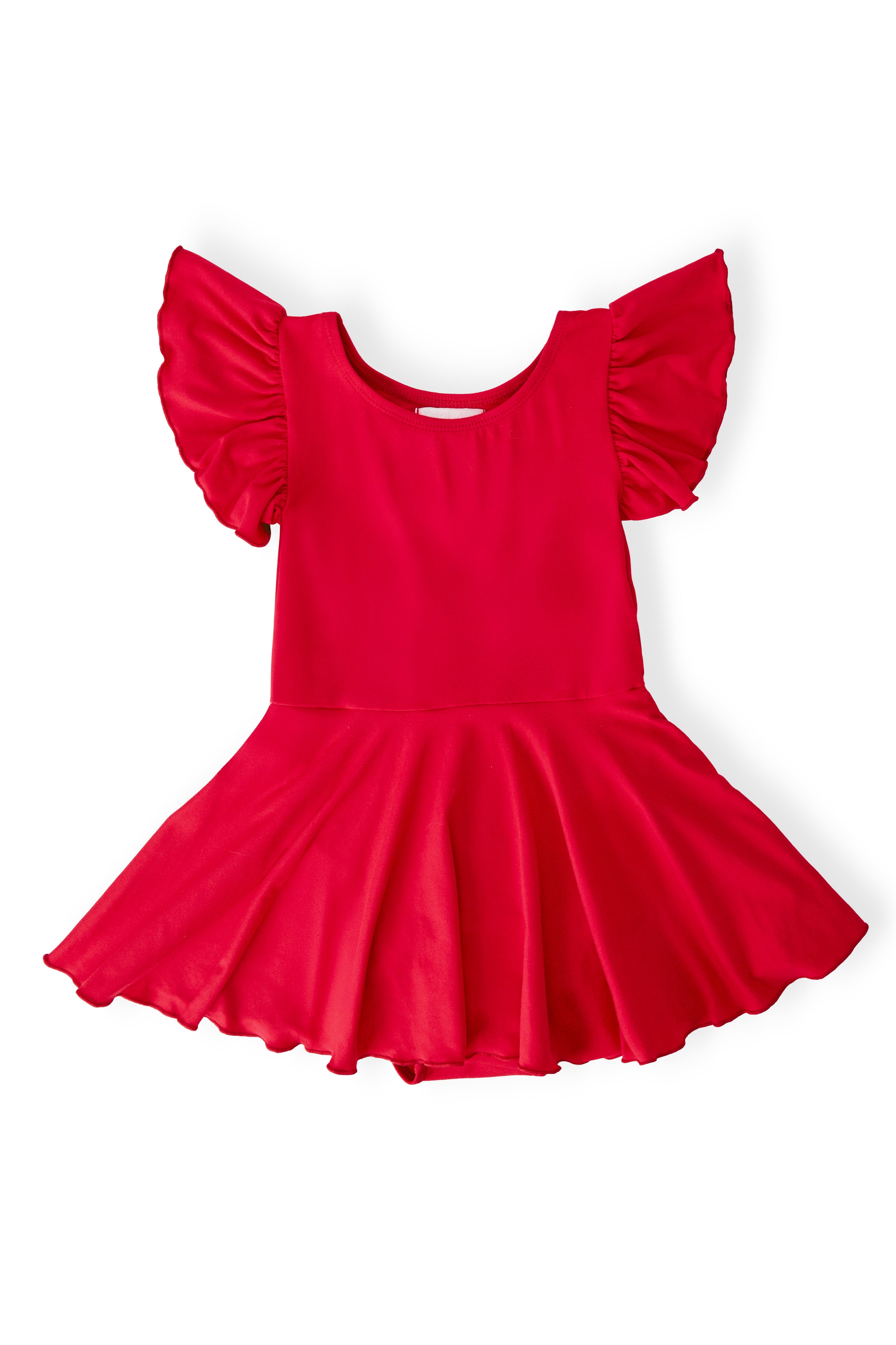 Red S/S Twirl Leotard by Mila & Rose ®