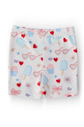 Red, White & Sweet Twirl Shorts by Mila & Rose ®