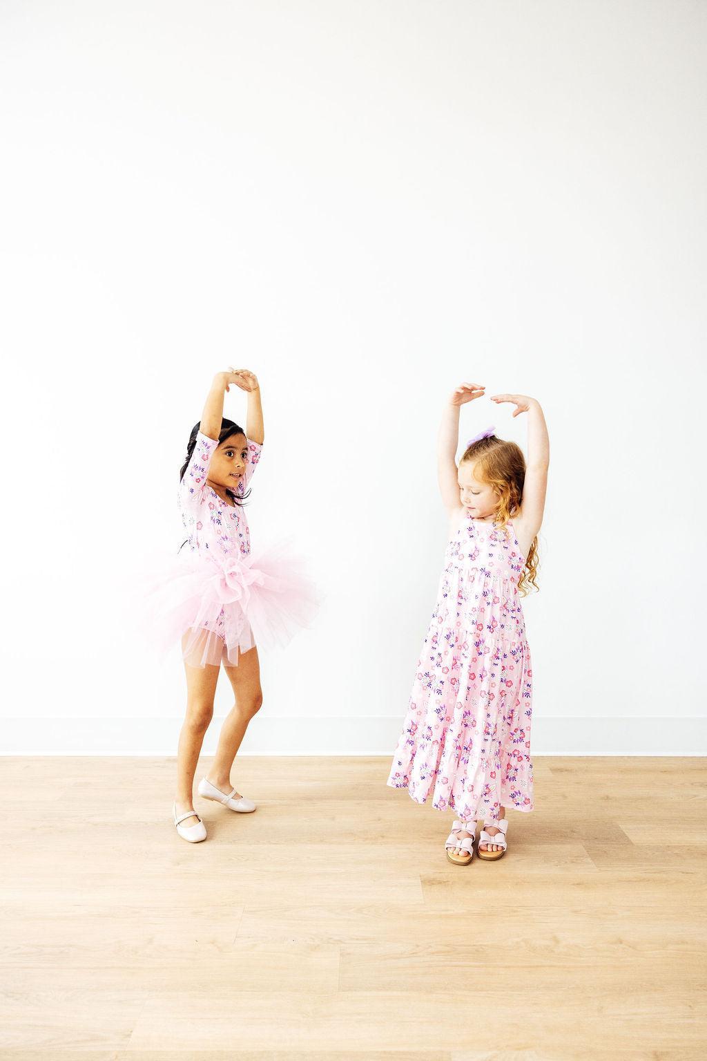 Retro Daydream 3/4 Sleeve Tutu Leotard by Mila & Rose ®