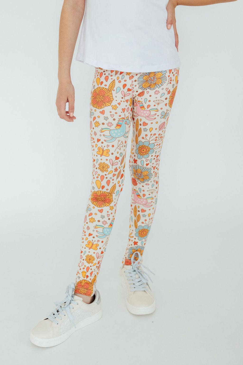 Retro Unicorns Leggings by Mila & Rose ®