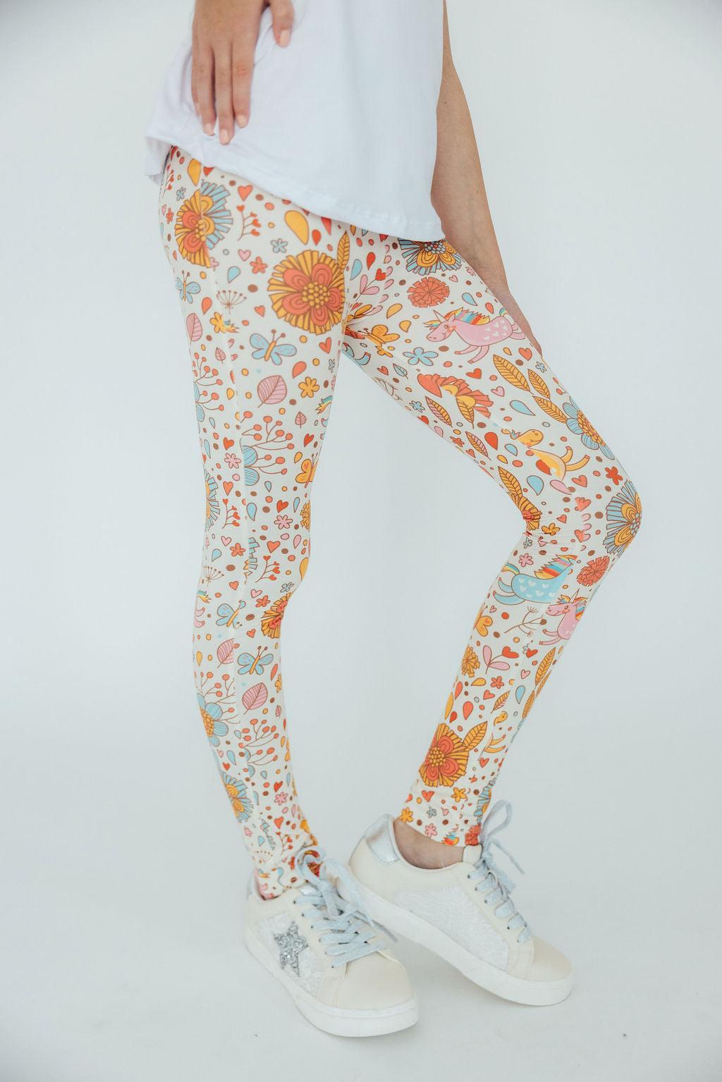 Retro Unicorns Leggings by Mila & Rose ®