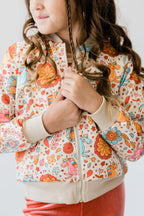 Retro Unicorns Satin Jacket by Mila & Rose ®