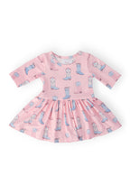 Ribbons & Rodeos 3/4 Sleeve Twirl Bodysuit by Mila & Rose ®