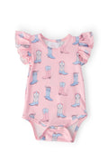 Ribbons & Rodeos S/S Flutter Bodysuit by Mila & Rose ®