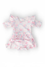 Ribbons & Roses 3/4 Sleeve Flutter Twirl Bodysuit by Mila & Rose ®