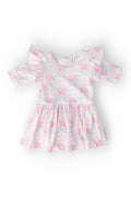 Ribbons & Roses 3/4 Sleeve Flutter Twirl Bodysuit by Mila & Rose ®