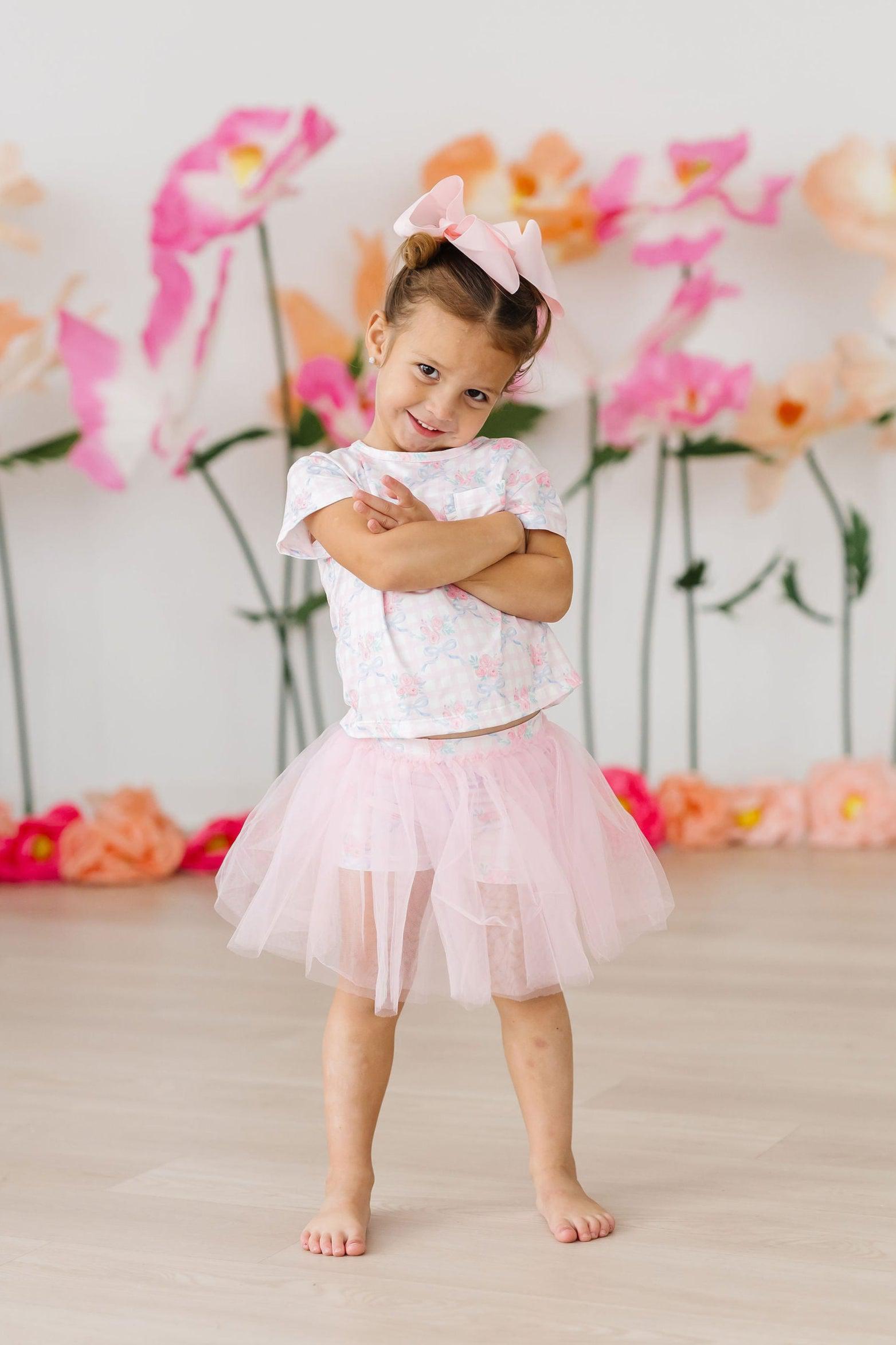 Ribbons & Roses Tutu Shorts by Mila & Rose ®